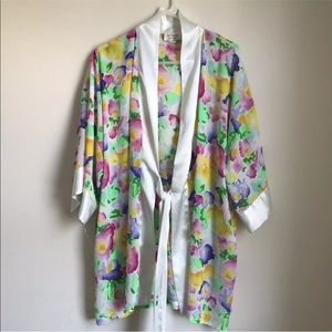 Vintage Victoria’s Secret Robe Floral Print